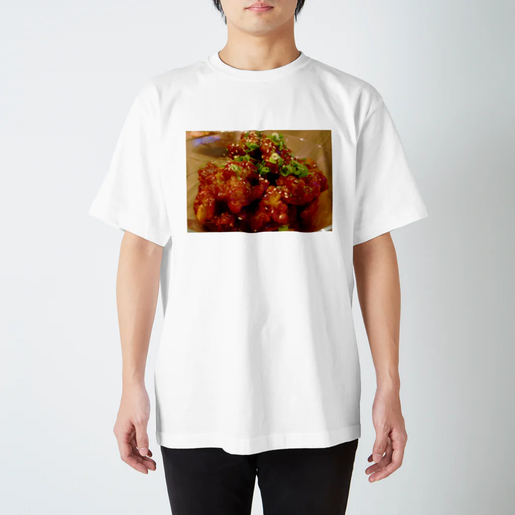 暗号資産と食べ物のヤンニョムチキン２ Regular Fit T-Shirt