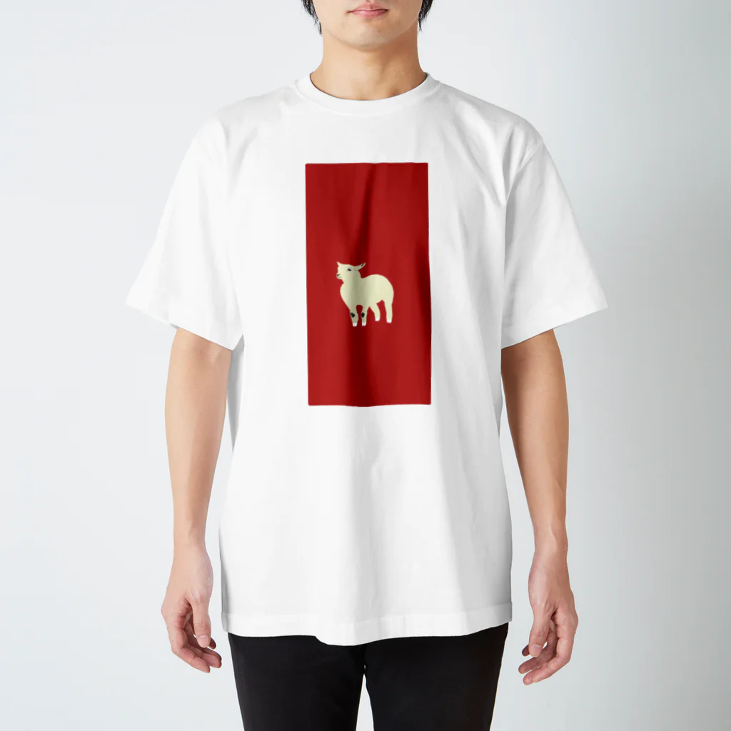 simplewaysのlamb_01 スタンダードTシャツ