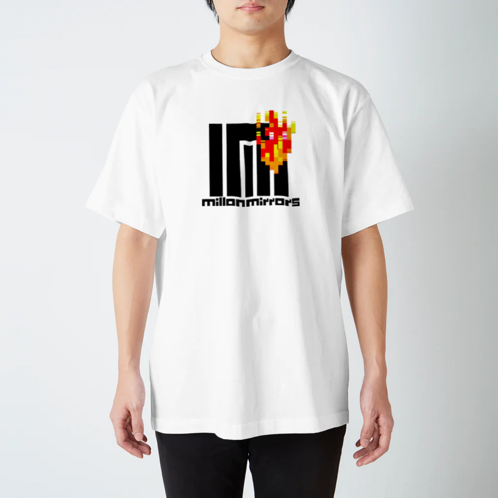 millionmirrors!のGenji Scent -No.27Kagaribi- LOGO スタンダードTシャツ