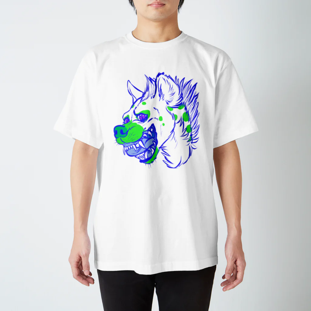 はやゆーのblue green Hyena スタンダードTシャツ