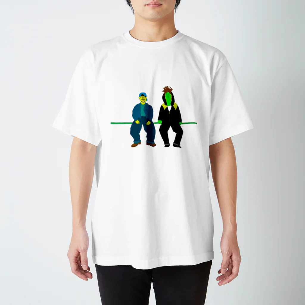 T- GENERATIONのオリジナルヒッピー スタンダードTシャツ