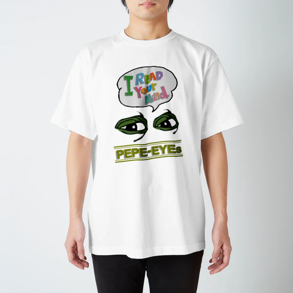 Memorychain StoreのPEPE-EYEs スタンダードTシャツ