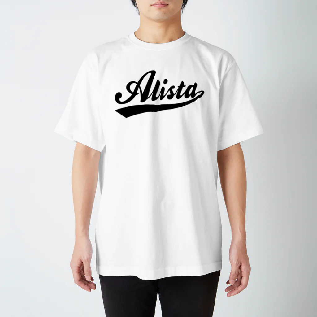 AliviostaのAlista アメカジ ベースボールロゴスポーツ チーム ダンス スタンダードTシャツ