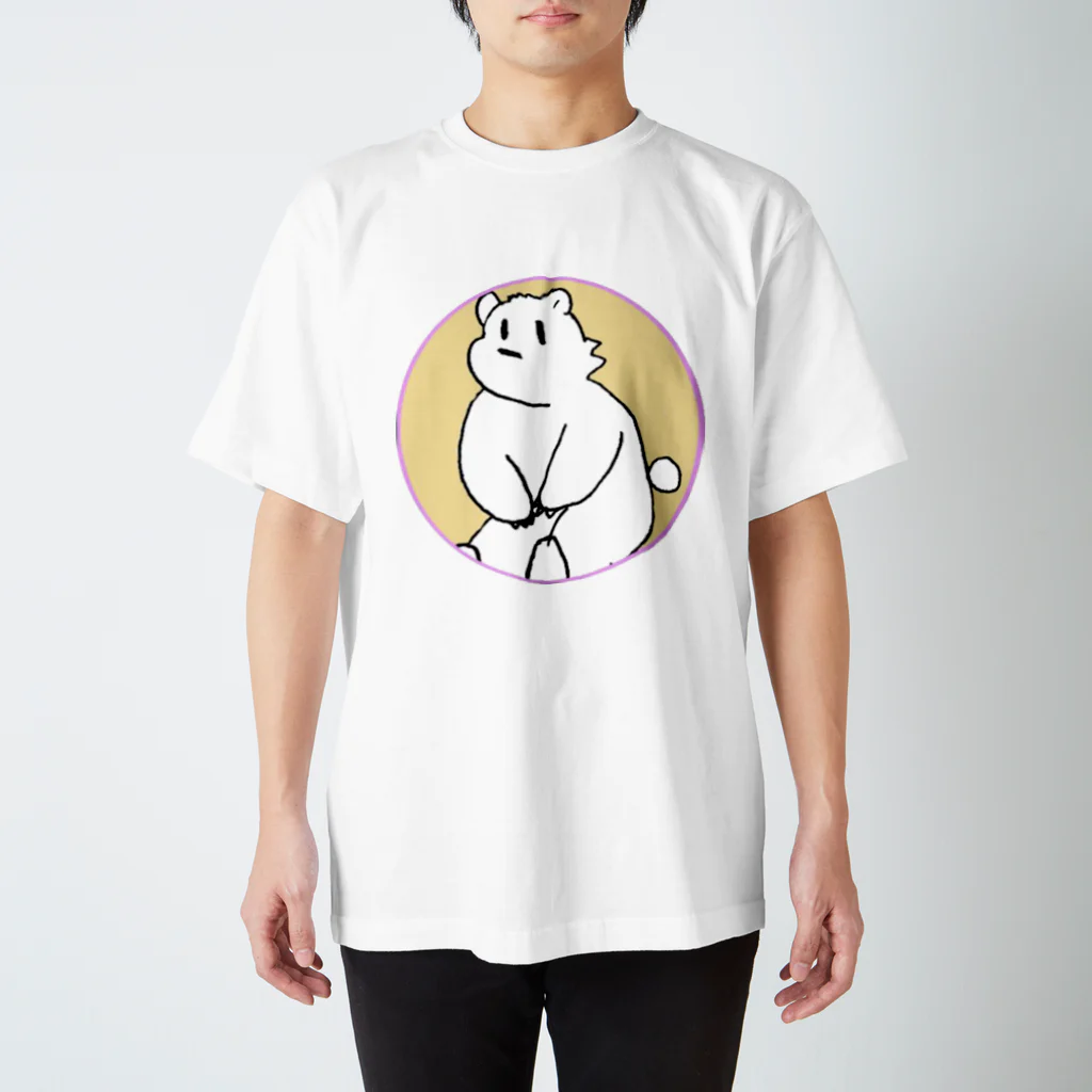 nyuchin44のくま スタンダードTシャツ