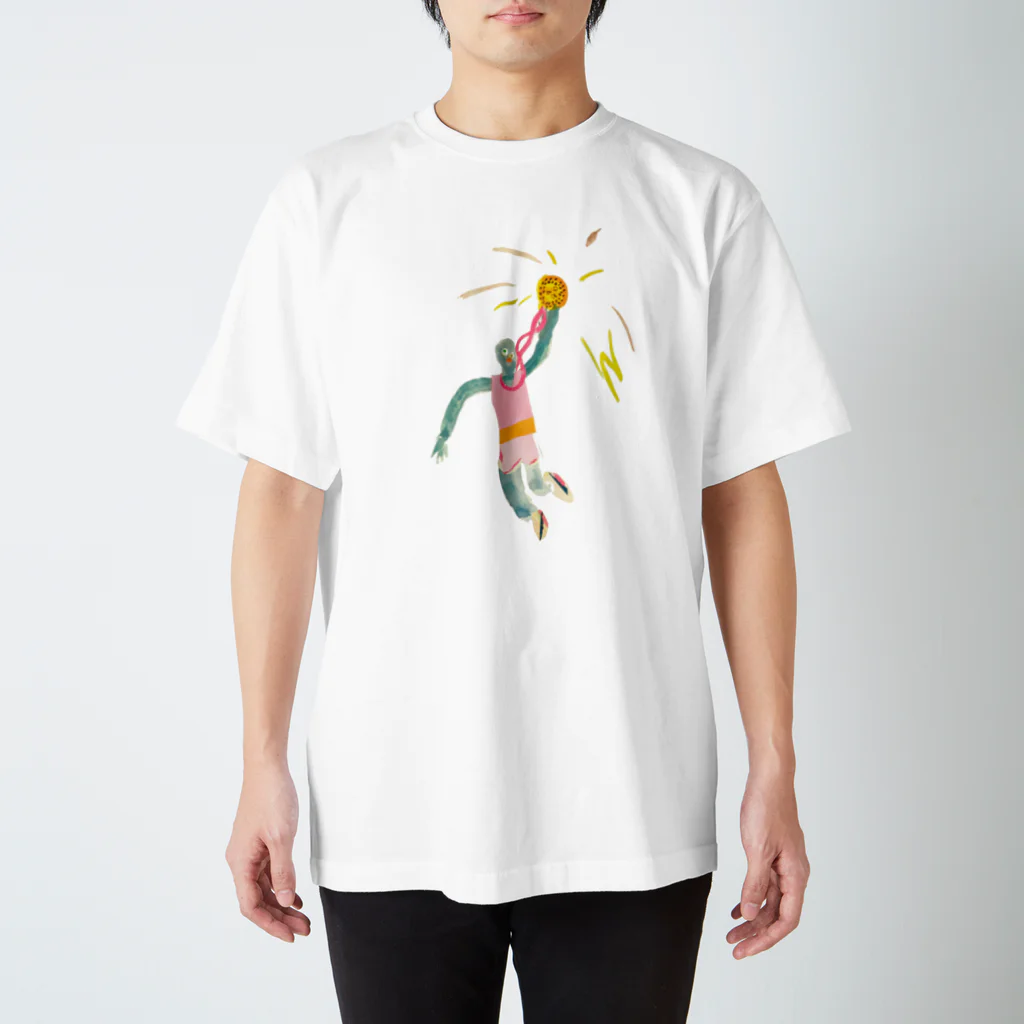 HOJI TSUCHIYAのゴールド Regular Fit T-Shirt