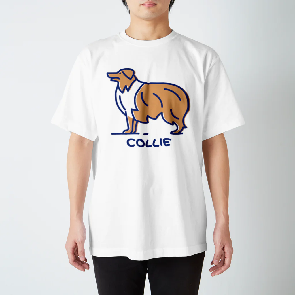 ぽっぷんすたんぷ -POP’N STAMP-のコリー・COLLIE スタンダードTシャツ