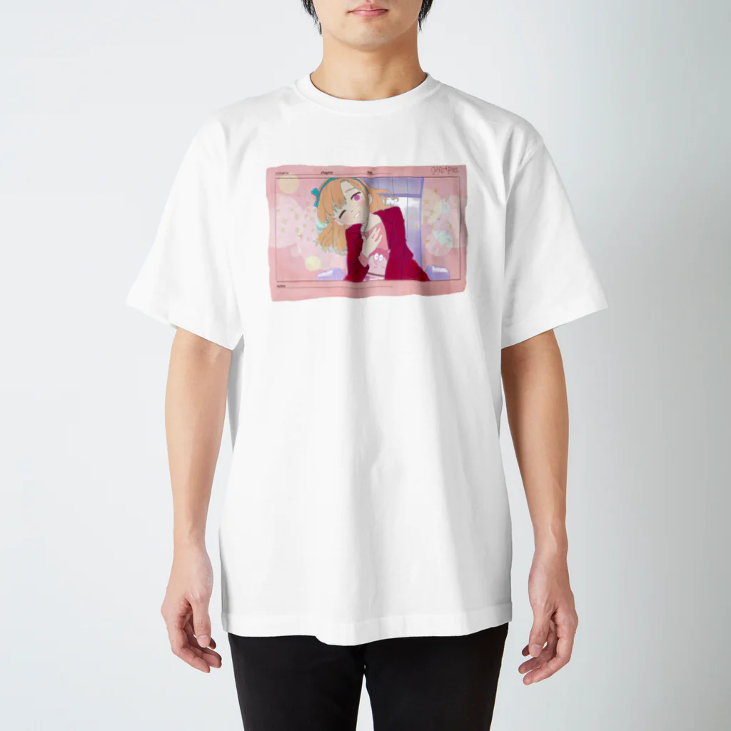 超水道のghostpia ショートスリーブTシャツ 【kawaiiレーニャ】 Regular Fit T-Shirt