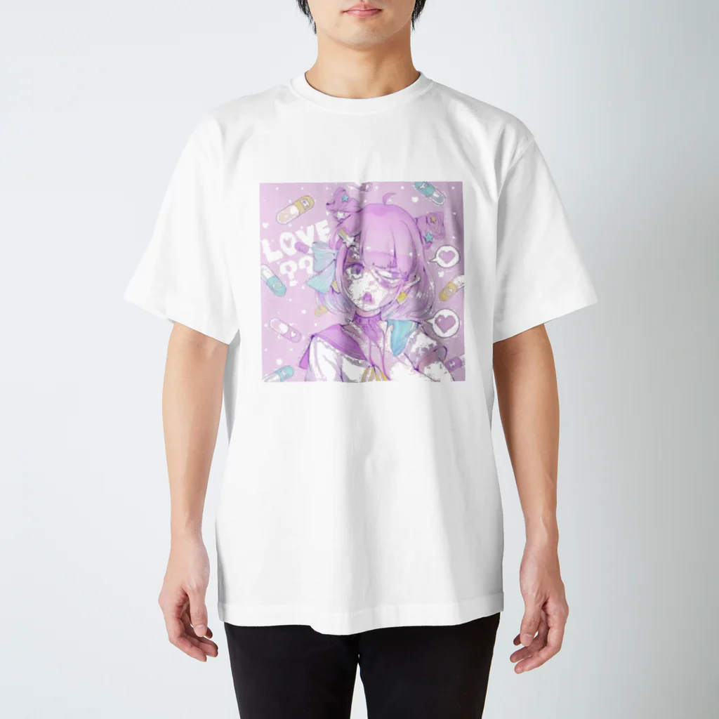 Ｂ(ＬＡ・)ＣＫのゆめかわ女子 Regular Fit T-Shirt