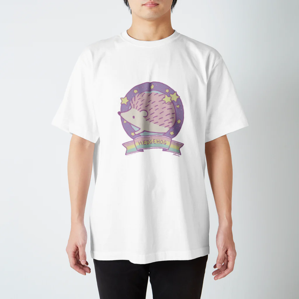 なみはりねずみのゆめかわハリネズミ Regular Fit T-Shirt