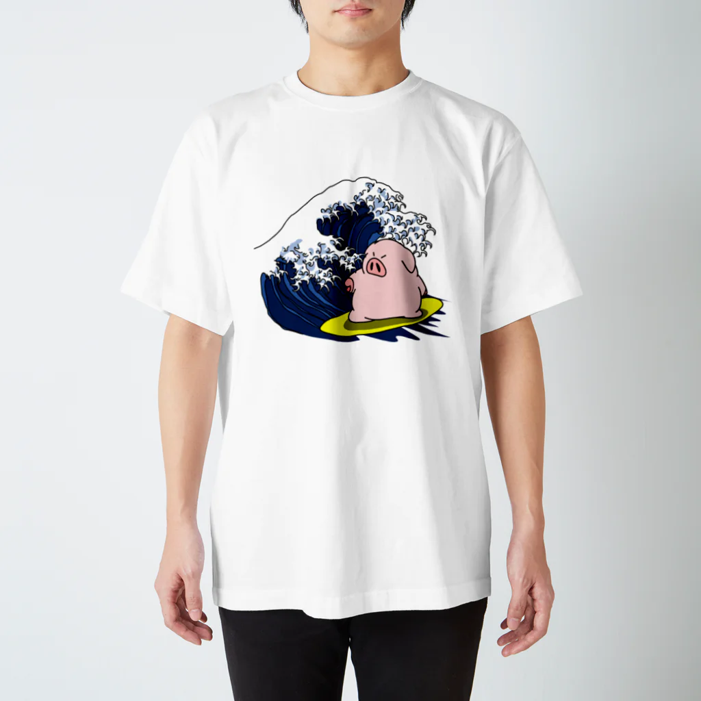 zhen-xiaの海豚 スタンダードTシャツ