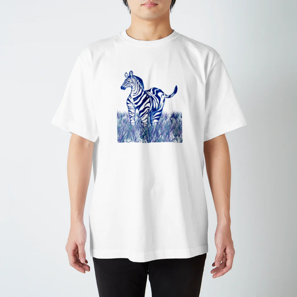 Araiのシマウマ スタンダードTシャツ