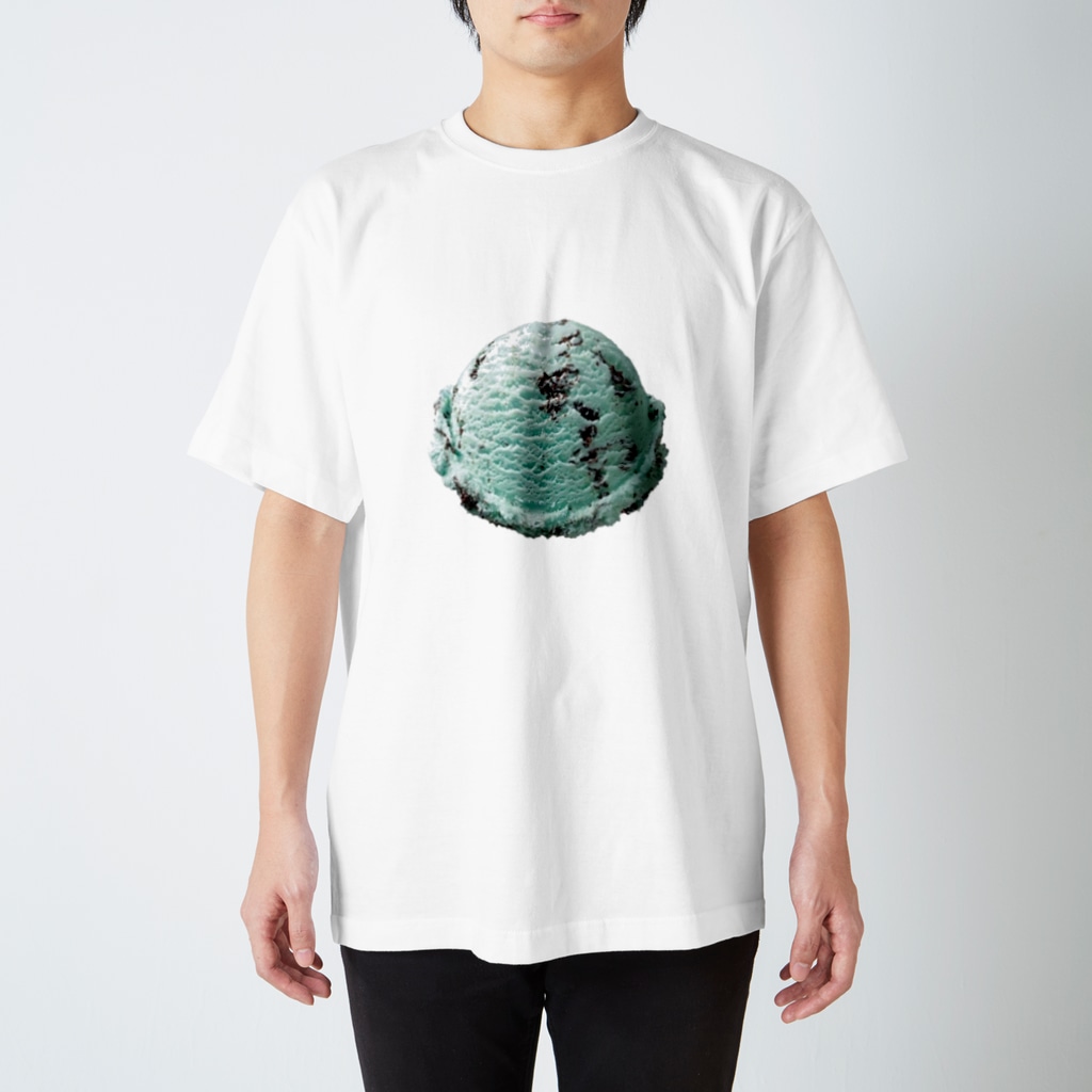 madeathのチョコミントアイスアイテム Regular Fit T-Shirt