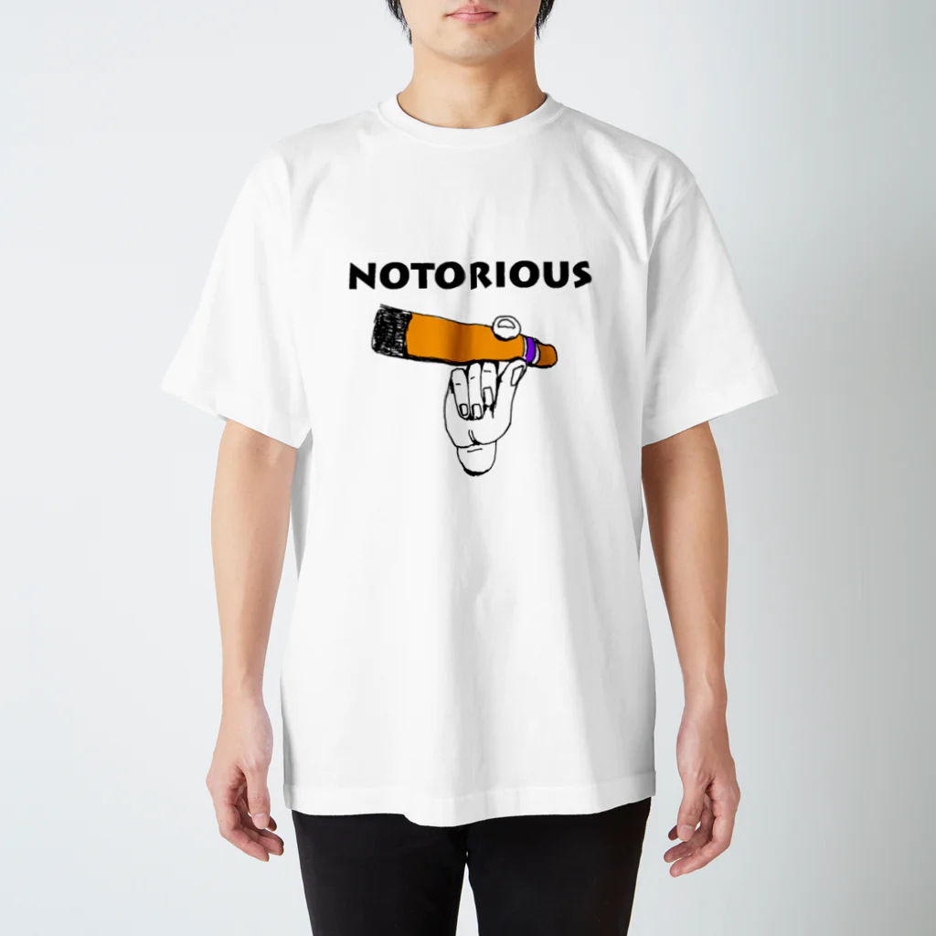 NIKORASU GOのNOTORIOUS スタンダードTシャツ