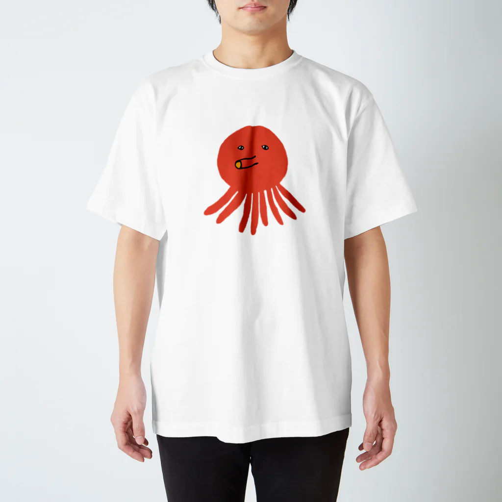 ajitukeのたこさん Regular Fit T-Shirt