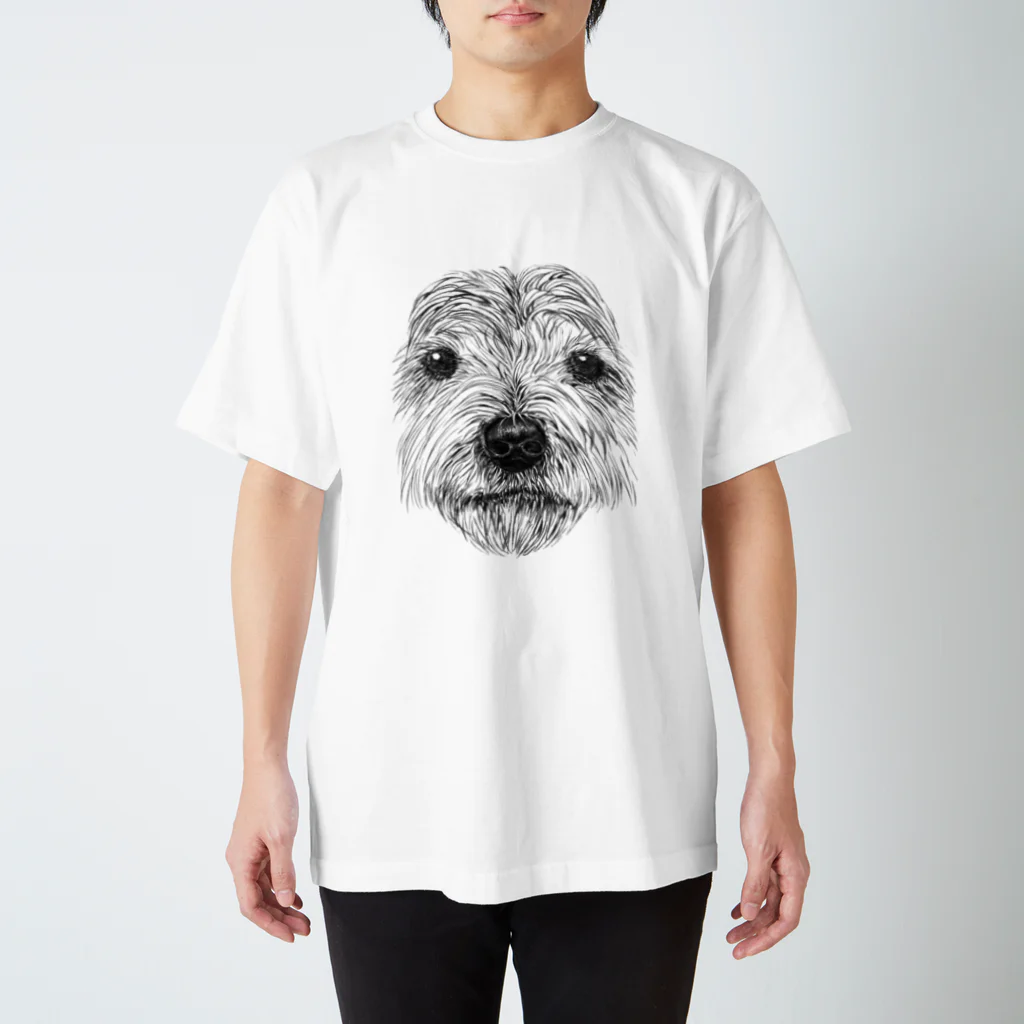 OBABAWORKSのMALE DOG Regular Fit T-Shirt