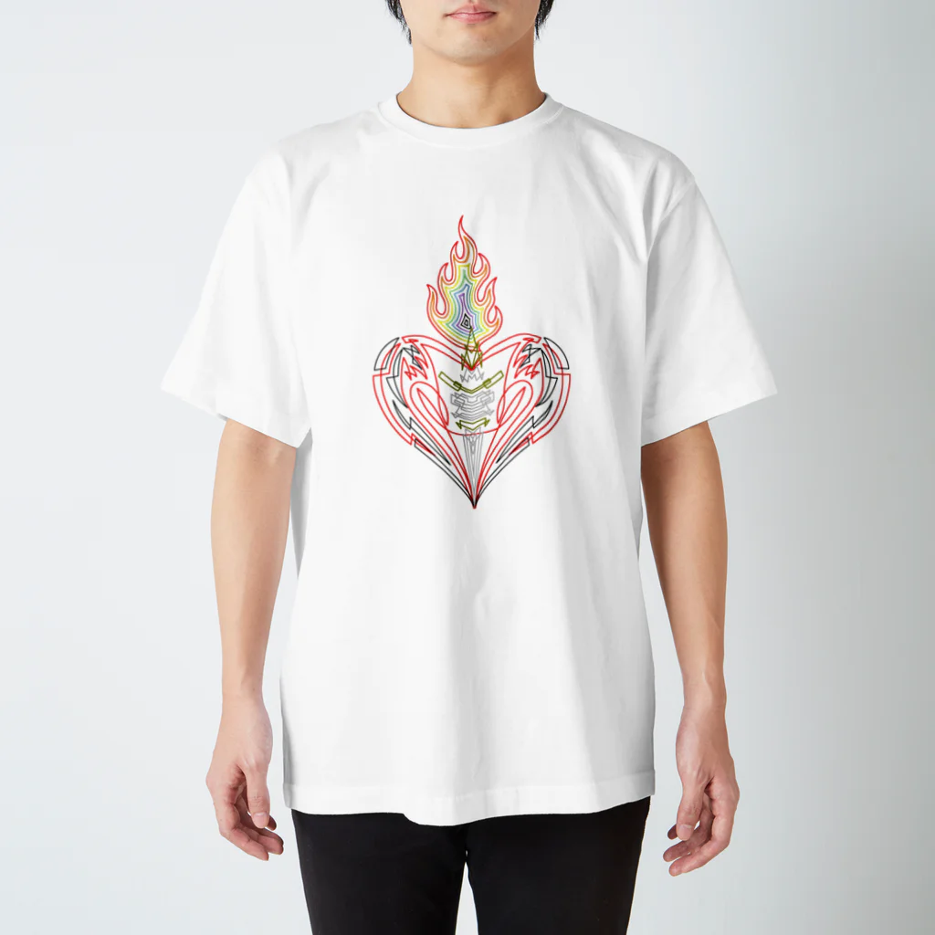 Takayuki HibinoのHeart Regular Fit T-Shirt