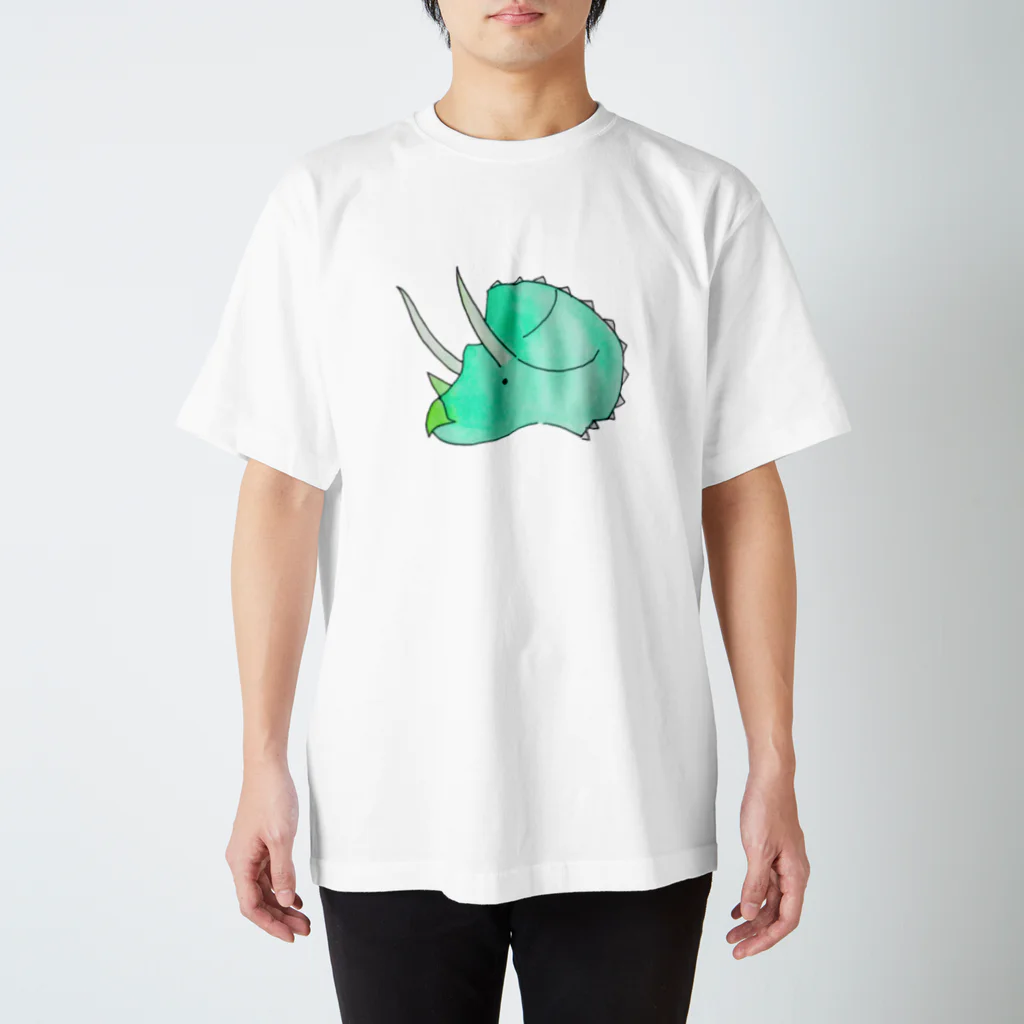 みのてゆうのトリケラくん スタンダードTシャツ