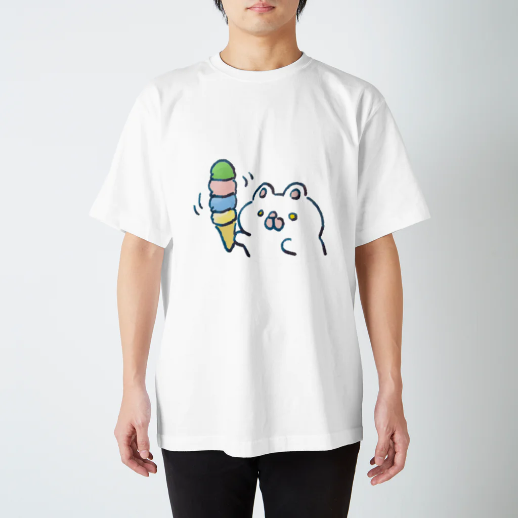 まっくすらぶりーうさのまっくすらぶりーアイス Regular Fit T-Shirt