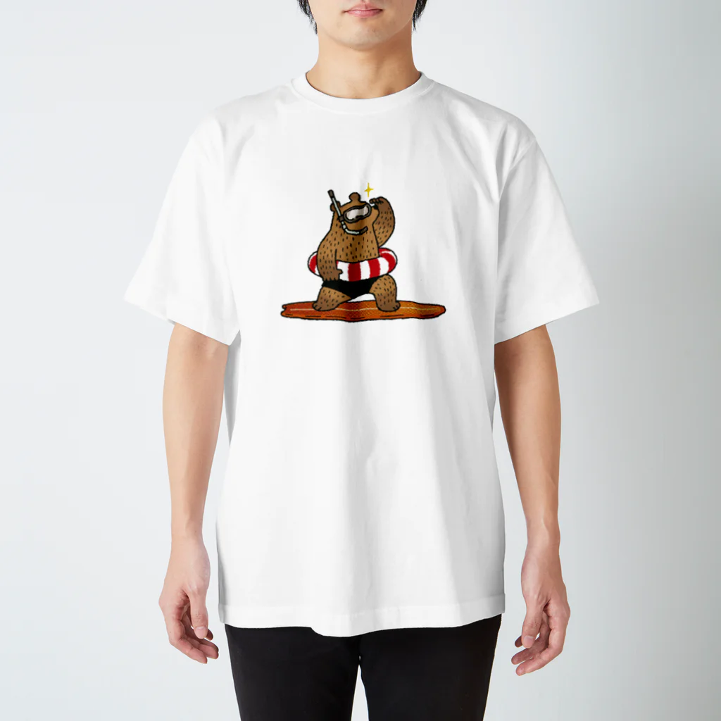 WOOOF!!!のKUMA SURFER Regular Fit T-Shirt