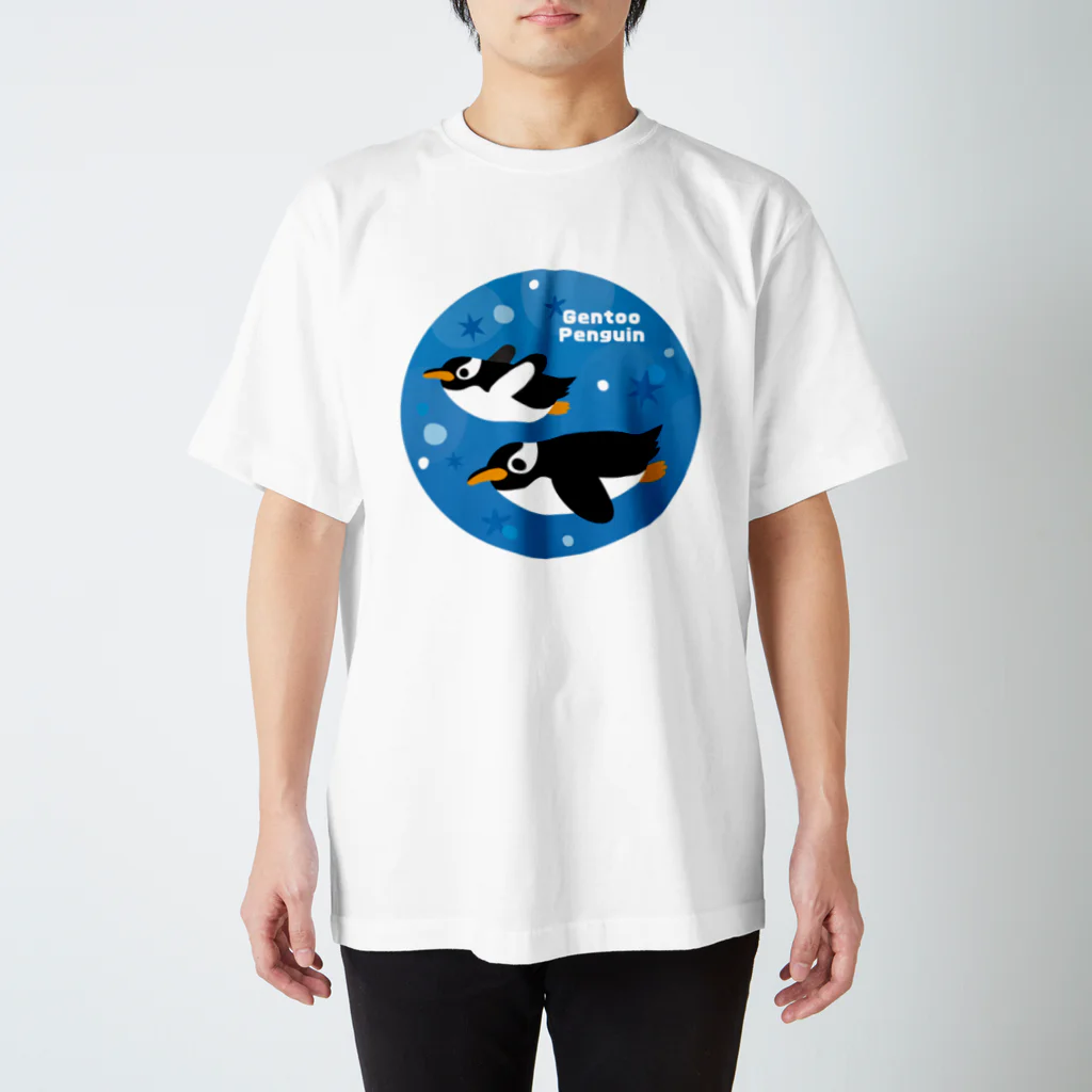 Taskaのジェンツーペンギン スタンダードTシャツ