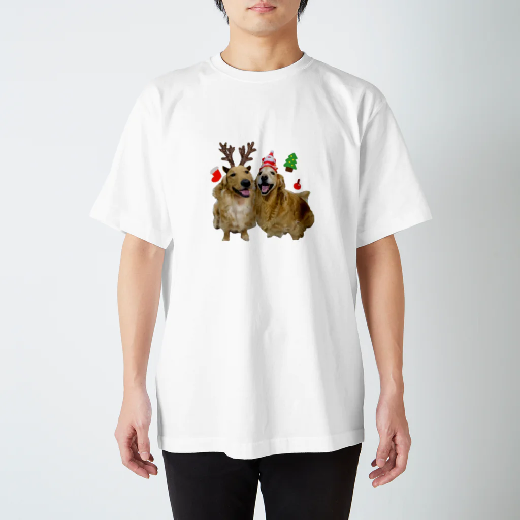 犬のだいあんのクリスマスあんだいちゃん スタンダードTシャツ