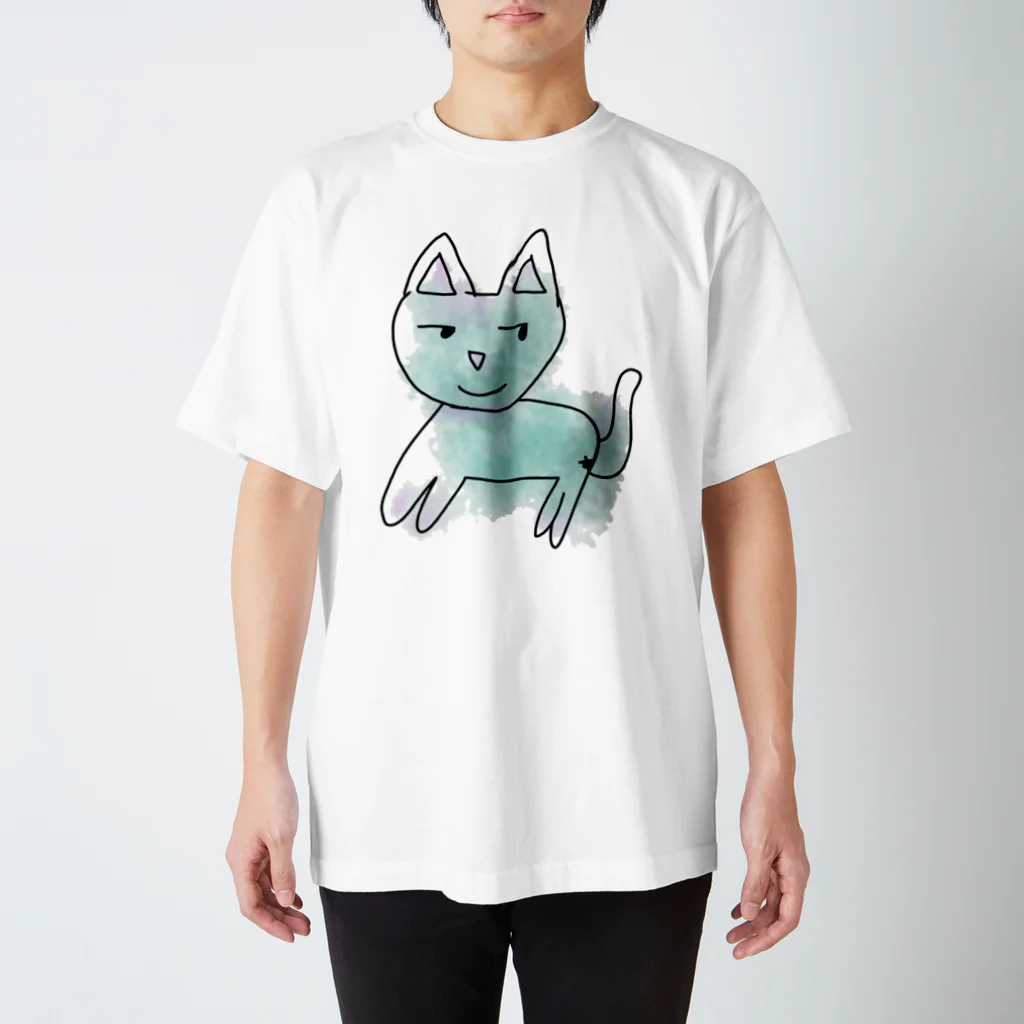 早紀❀ミクのふてぶてわんこ スタンダードTシャツ