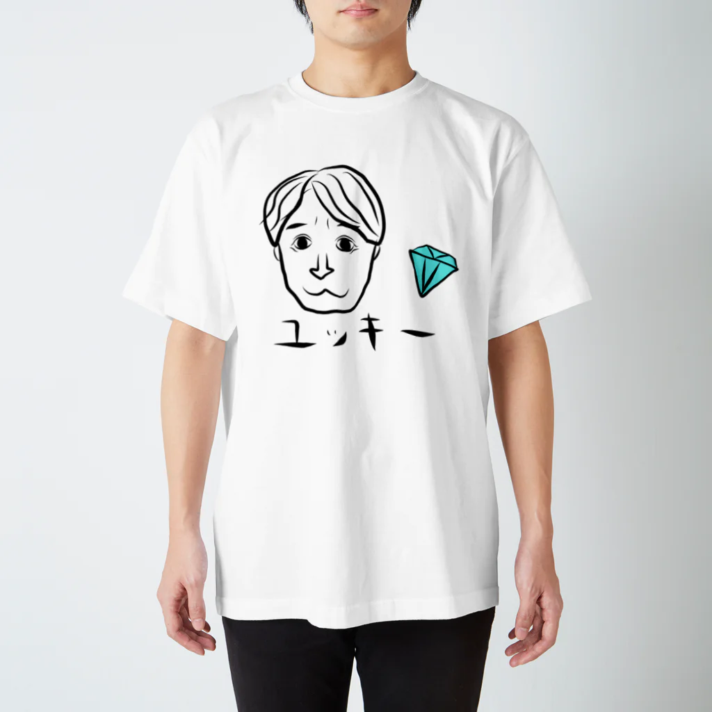 ぶさいくな絵のひと(ユッキー) スタンダードTシャツ