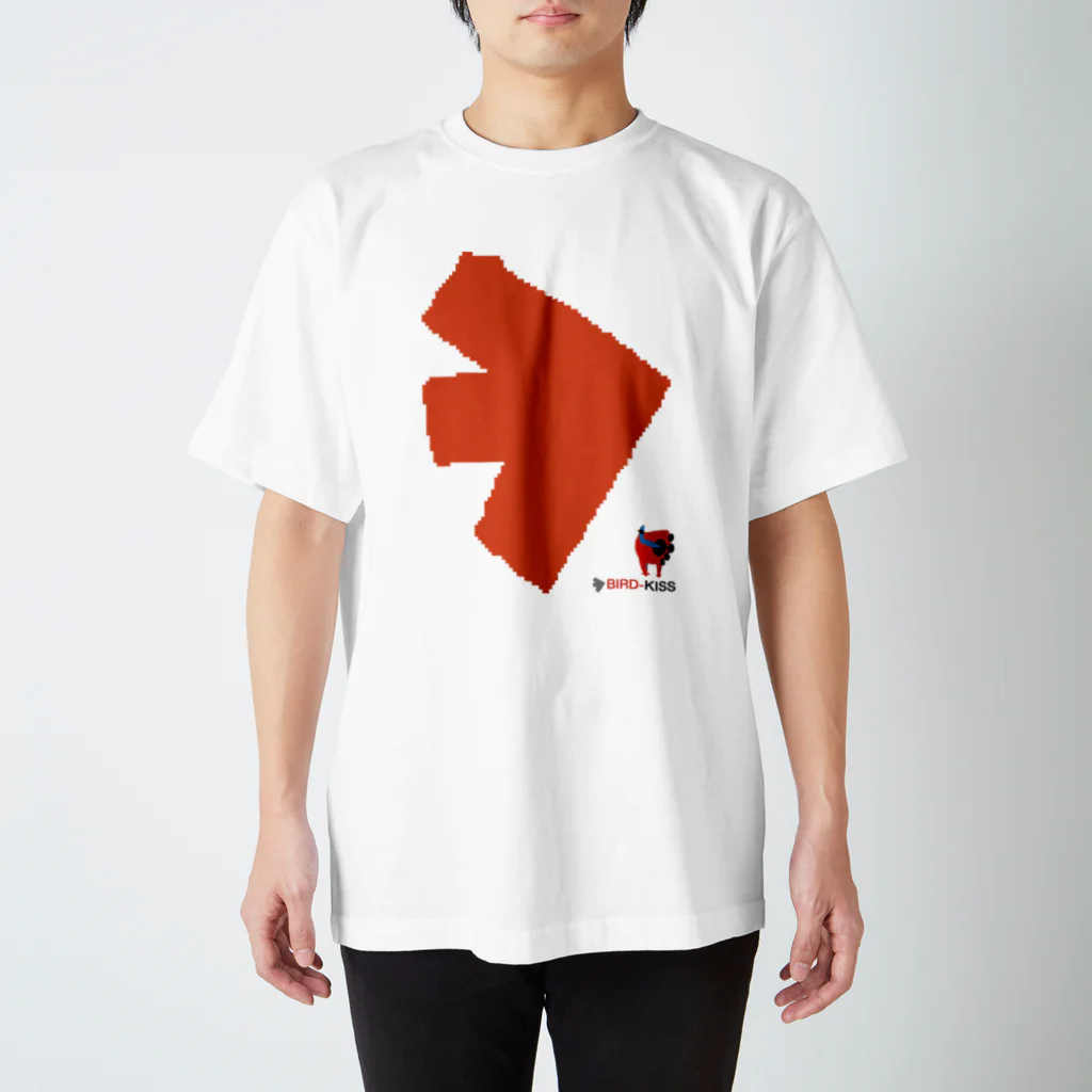 BIRD-KISSのNEW-BIRD-05-FOOT Tシャツ Regular Fit T-Shirt