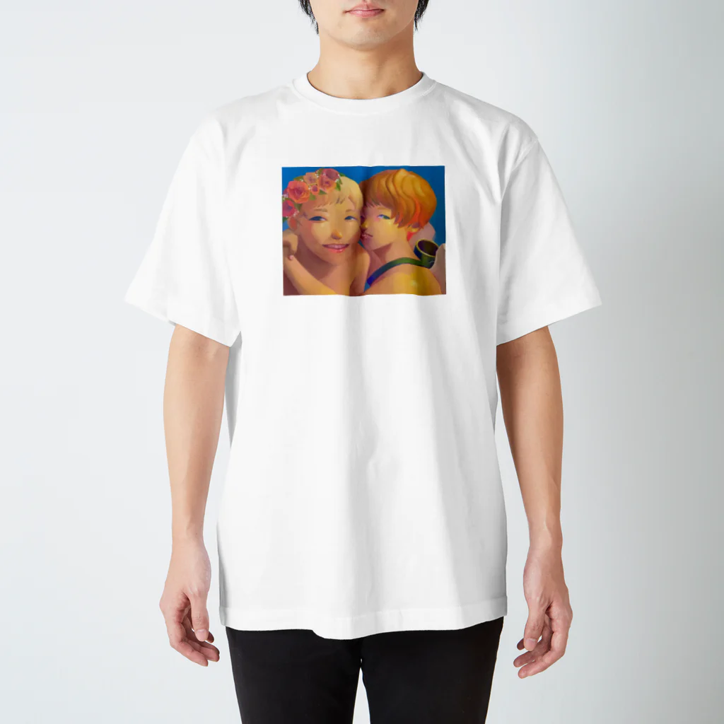 ヴュー・リヴィエールの天界のselfie Regular Fit T-Shirt