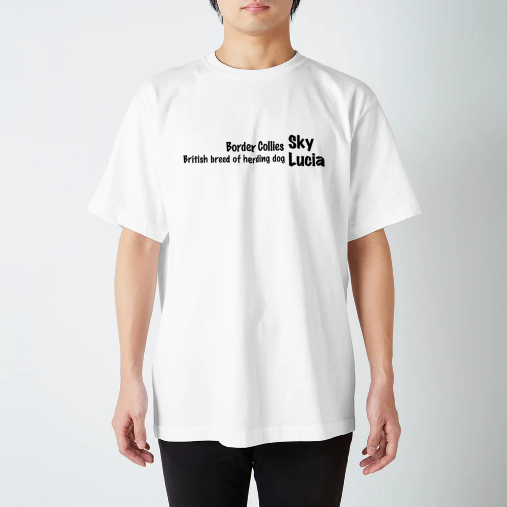 Bordercollie StreetのS&L0807-1 スタンダードTシャツ