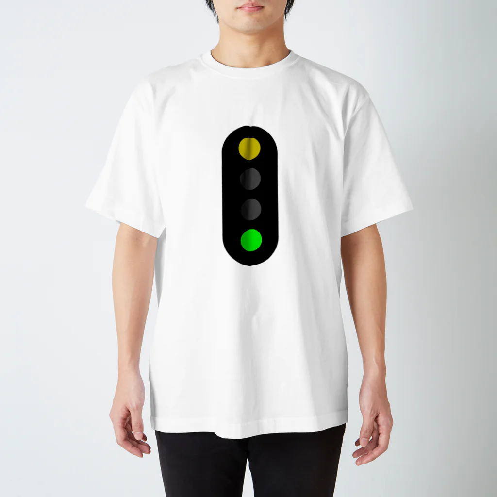 Mr.Amusingの減速信号(4灯式) スタンダードTシャツ