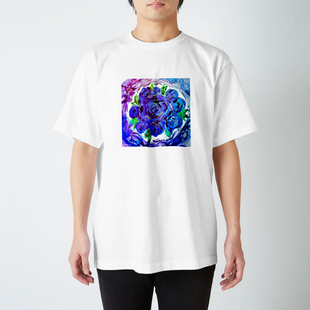 Laugh Rain LaboのThe Hidden Rose_am スタンダードTシャツ