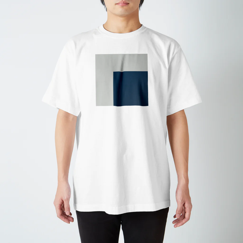 角の角　四角 Regular Fit T-Shirt