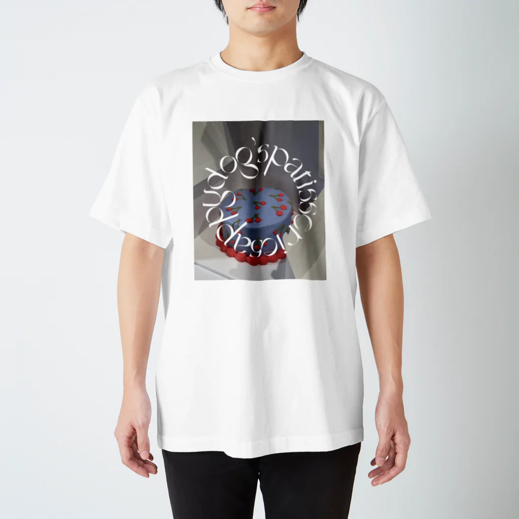 dog's patisserie sappyのcherry cake スタンダードTシャツ