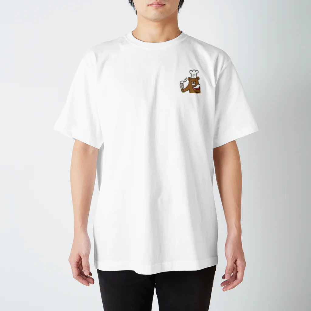 わらびやのはみだしパティシエくまさん Regular Fit T-Shirt