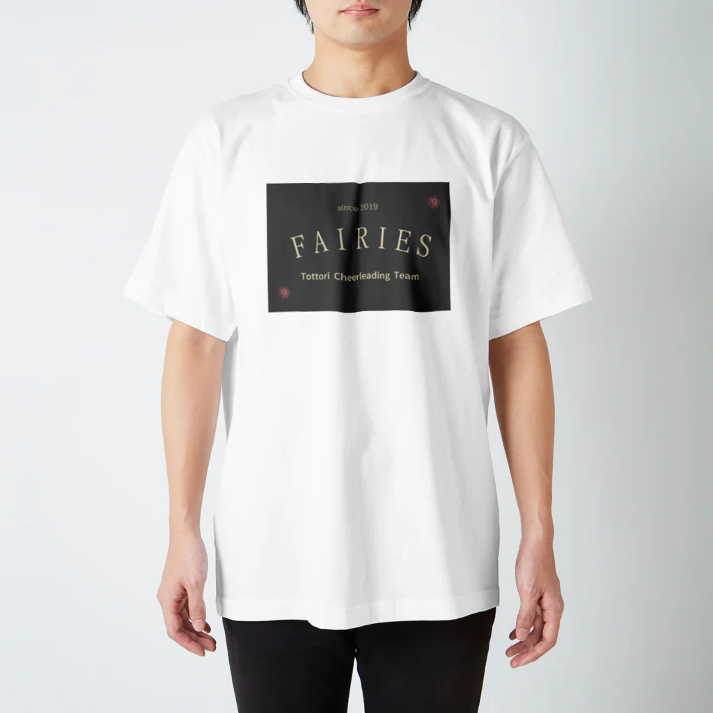 鳥取チアリーディングチーム　フェアリーズのフェアリーズ　ロゴグレー Regular Fit T-Shirt