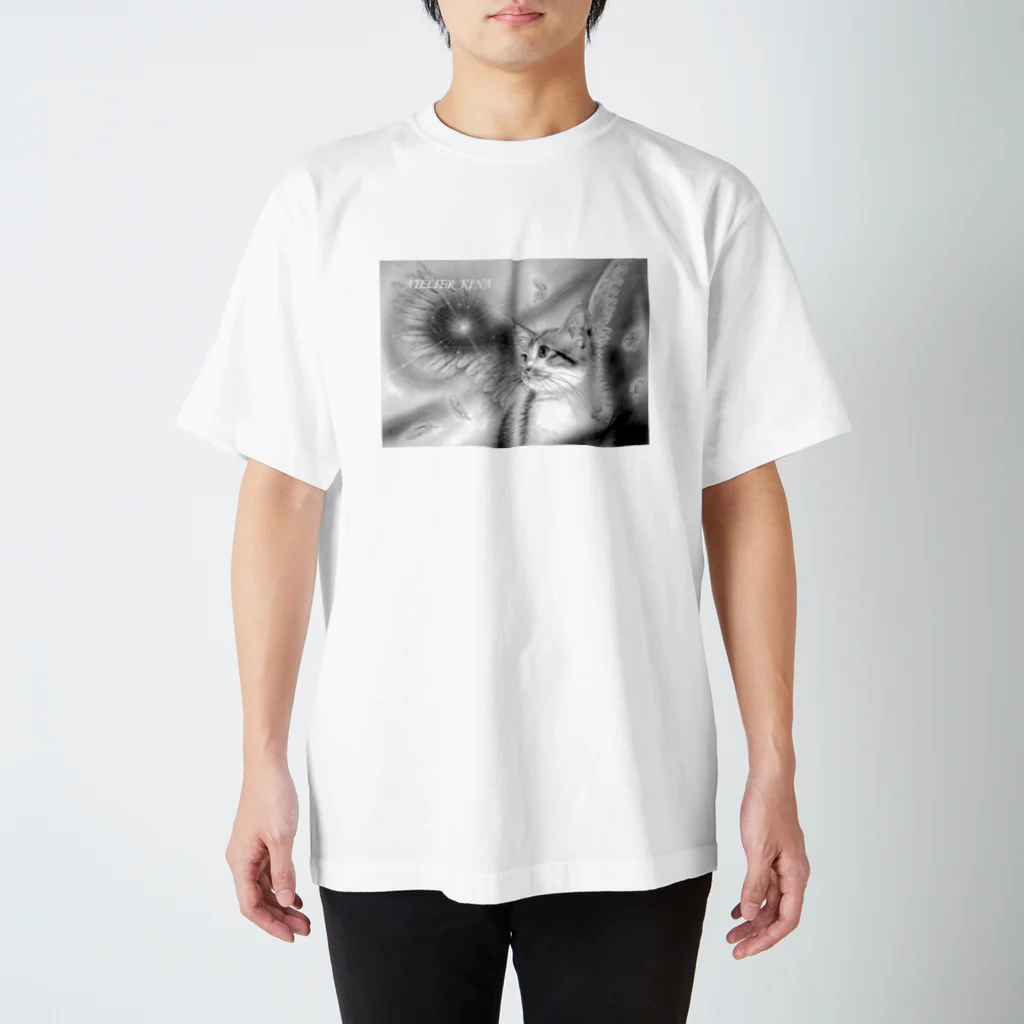 ATELIER KINAの「希望の風」―今、風をとらえて― スタンダードTシャツ