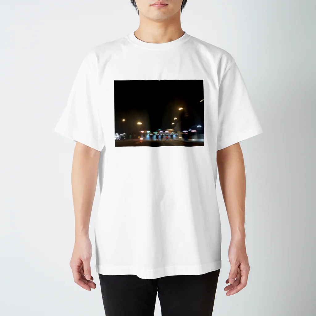 adachidoneのうねうね料金所 Regular Fit T-Shirt