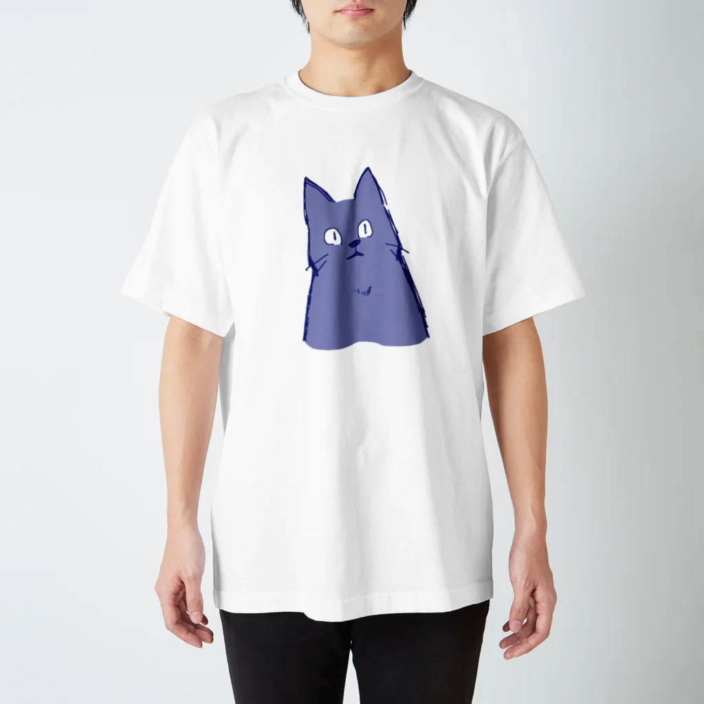 チャンネルかくすけのとつぜんねこ スタンダードTシャツ