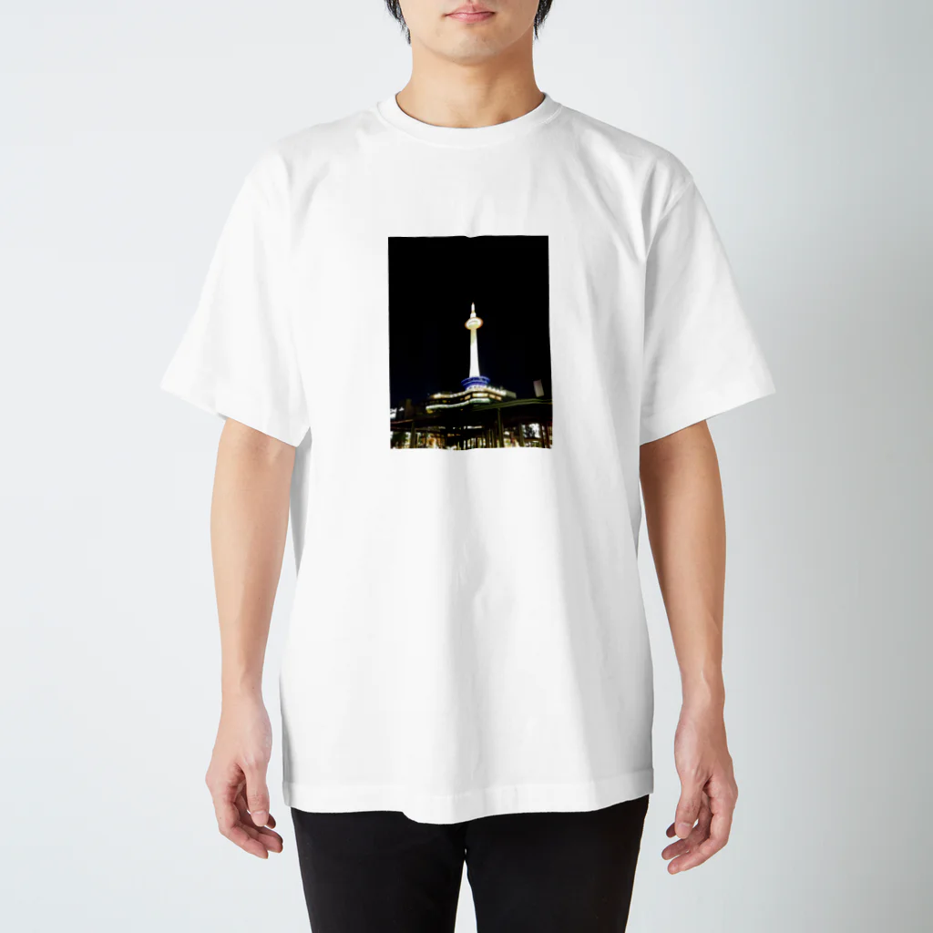 sakusakuの京都タワー Regular Fit T-Shirt