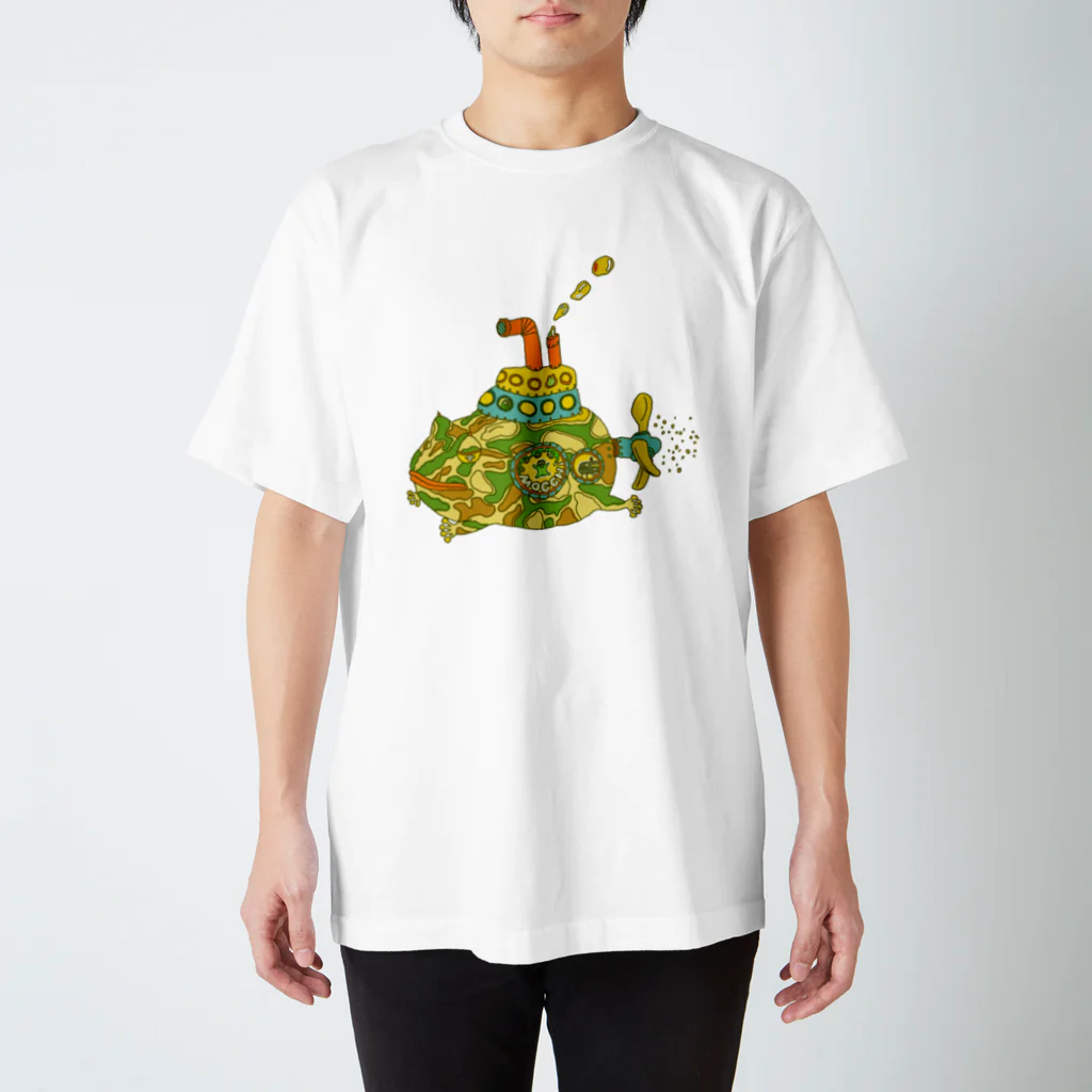 さちこの生物雑貨の潜水艦 スタンダードTシャツ