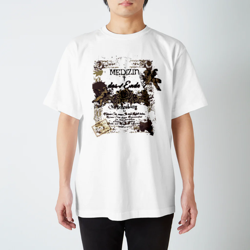 das_Ende(ダスエンデ)の薔薇と天使達 スタンダードTシャツ