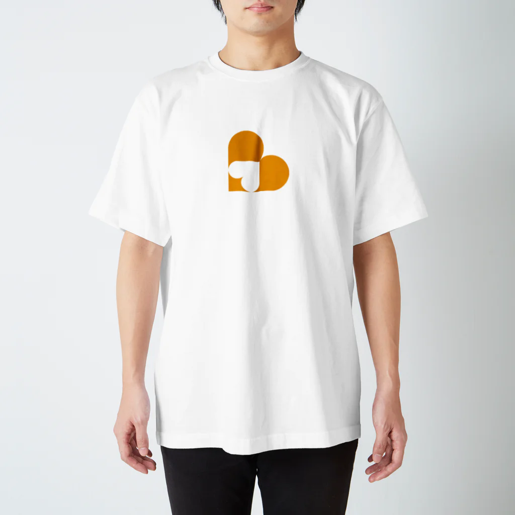 SZK GALLERYのSZK double heart スタンダードTシャツ