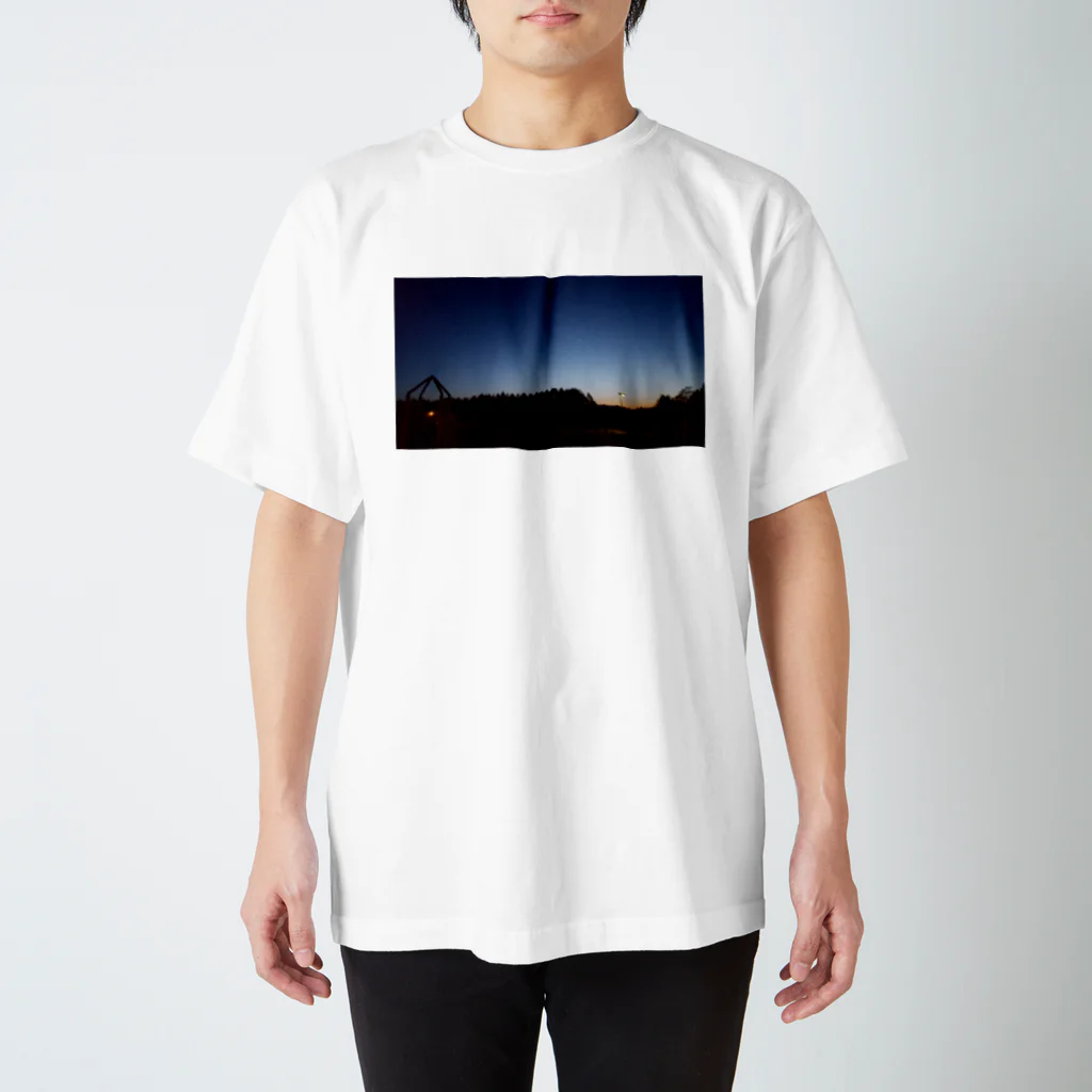 Own style.の【Setting Sun】Tee. Regular Fit T-Shirt