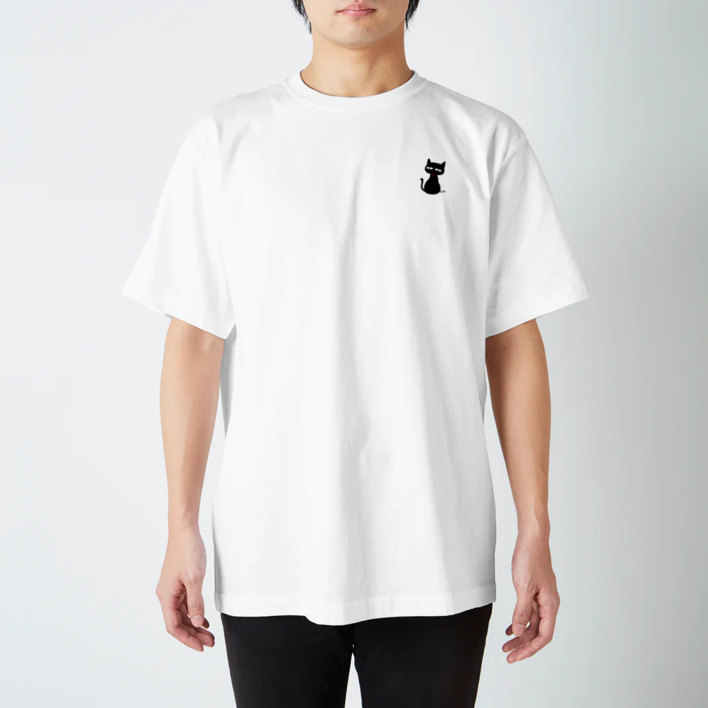 ZENの黒猫のKWU Regular Fit T-Shirt