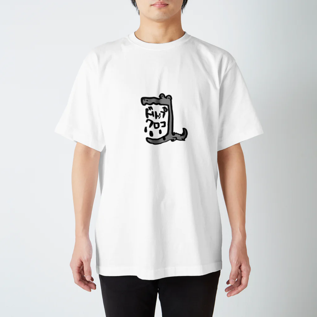 hiwoのドリップクロコ Regular Fit T-Shirt