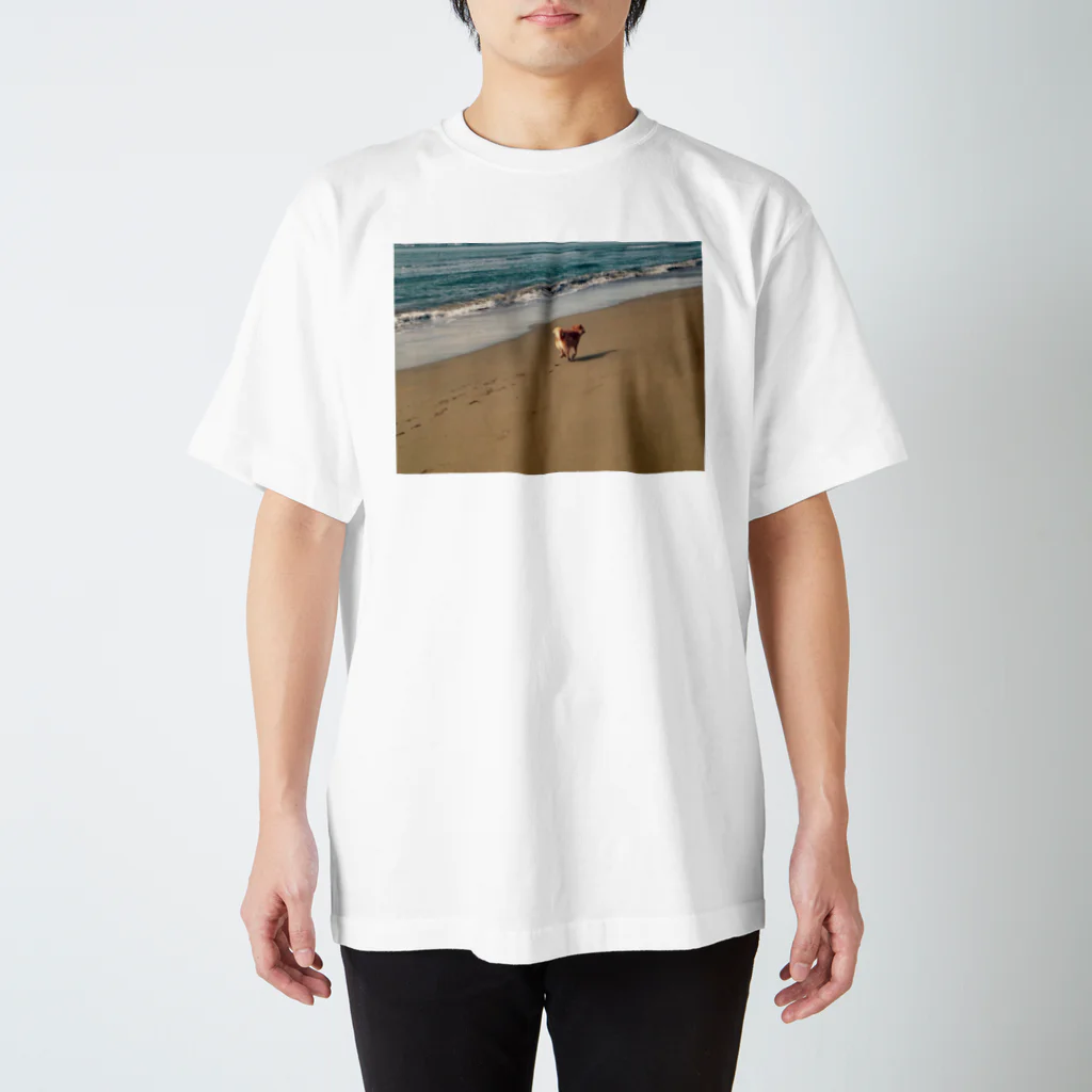 我那覇剛柔丸STOREの海、駆ける Regular Fit T-Shirt