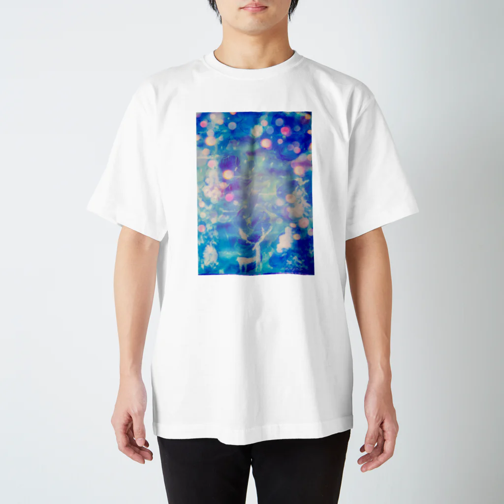 Laugh Rain LaboのThe Sacred Forest Regular Fit T-Shirt