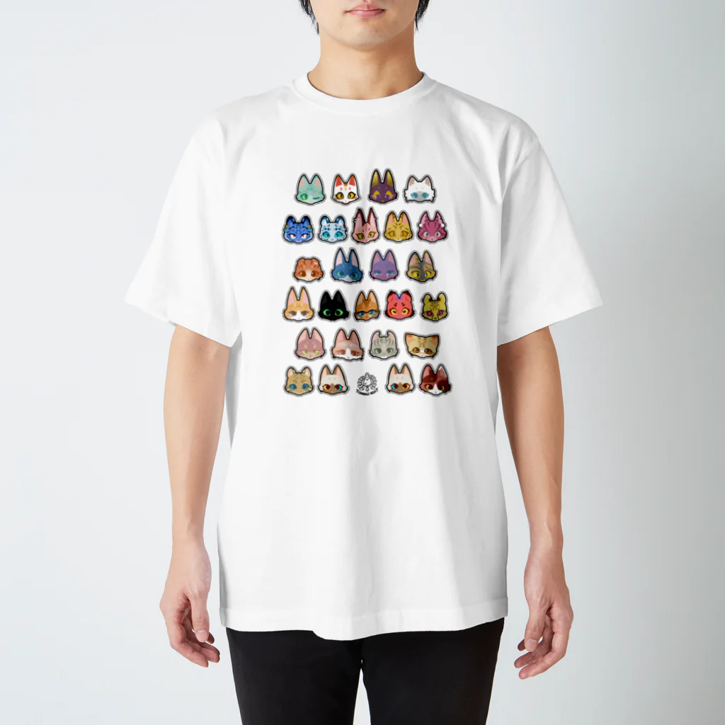 トンガリゴートの猫科JKアニマルver スタンダードTシャツ