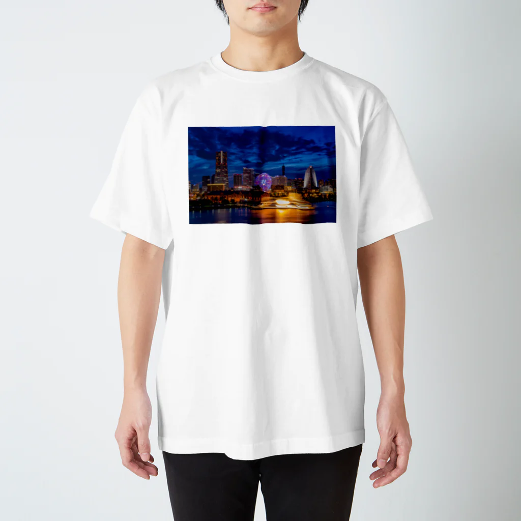 チューニングショップ ツチカマ 写真部の横浜02 スタンダードTシャツ
